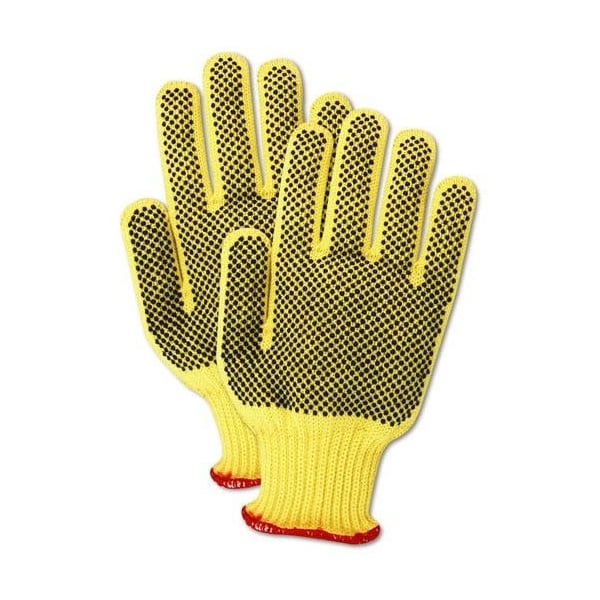 CutMaster 590KVPR Reversible Dotted Knit Kevlar Gloves  Cut Level 4, 12PK